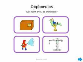 Digibord - Wat hoort bij de brandweer