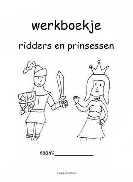 Werkboekje ridders en prinsessen 1
