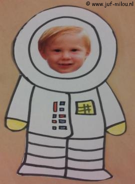 Knutselen Ik als astronaut
