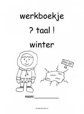 Werkboekje taal winter 2