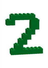 Lego ontwerp getal 2