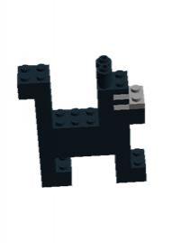 Lego ontwerp kat