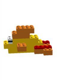 Lego ontwerp vis